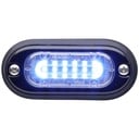 [TLMIB] Whelen TLMIB ION Mini T-Series 12VDC Warning Light, Clear - Blue