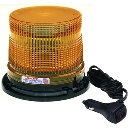 [L10LAM] Whelen L10LAM 12V DC Low Dome Magnetic Mount Beacon - Amber