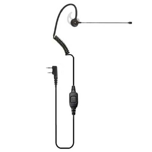 [Comfit-K1] Klein Comfit-K1 Wired PTT Headset, Boom Mic - Kenwood 2-pin