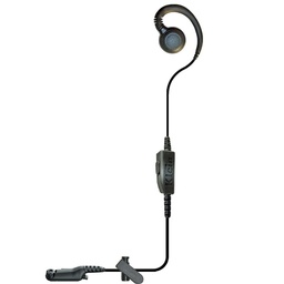 [CURL-R7] Klein CURL-R7 1-Wire Swivel Earpiece, Mic/PTT - MOTOTRBO Ion, R7