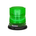 [L21L4P] Whelen L21L4P Super-LED Clear Dome, Permanent Mount - Green
