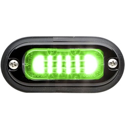[TLMIG] Whelen TLMIG Mini ION T-Series 12VDC Warning Light, Clear - Green