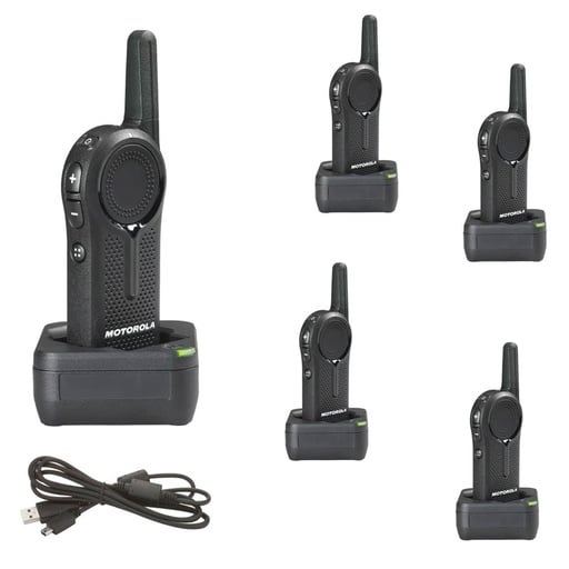 [DLR-5] Motorola DLR110 Curve 900 MHz/WiFi Digital Business Bundle, Free Programming Cable