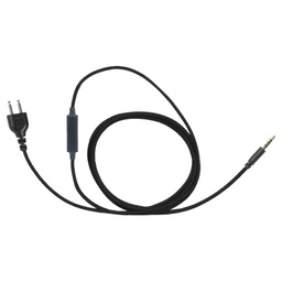 [SC-B1WM-3.5] Magnum SC-B1WM-3.5 Braided 1-Wire Full Duplex In-line Mic Base - 3.5mm