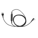 [SC-B1WM-K] Magnum SC-B1WM-K Braided 1-Wire Slim PTT/Mic - Kenwood 2-Pin