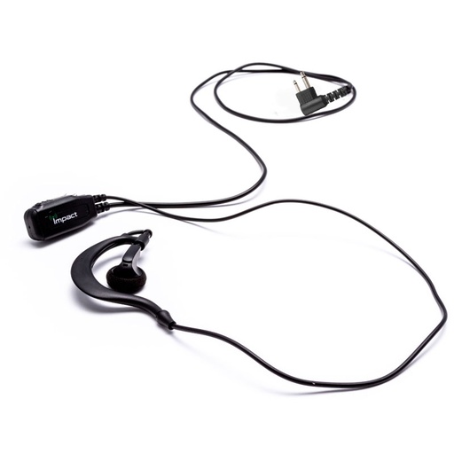 [M1-S1W-EH1] Impact M1-S1W-EH1 Ear Hanger, Mic, PTT - Motorola BPR40, CLS, RDX