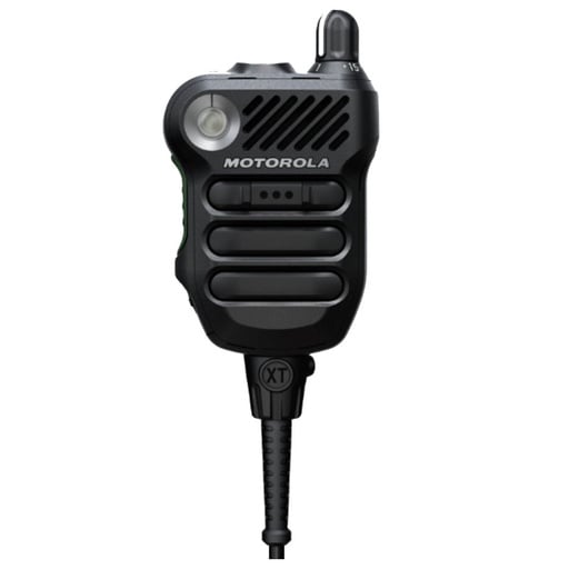 [PMMN4154BBLK] Motorola PMMN4154ABLK XVE500 Speaker-Mic, Channel Knob, Black - APX 8000, NEXT