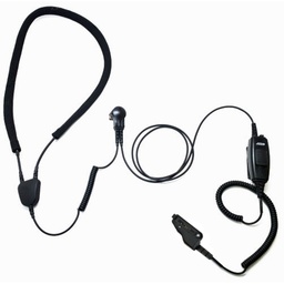 [IN012-BPTT] ARC IN012 Industrial Neckloop, Mic, Belt PTT for 3M LEP-200 Earplugs - Kenwood