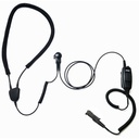 [IN105-BPTT] ARC IN105 Industrial Neckloop, Mic, Belt PTT for 3M LEP-200 Earplugs - Motorola XPR 3000e