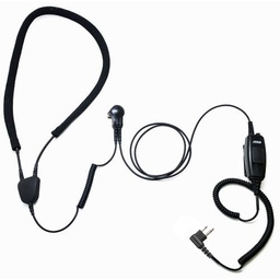 [IN005-BPTT] ARC IN005 Industrial Neckloop, Mic, Belt PTT for 3M LEP-200 Earplugs - Motorola R2, CP200d