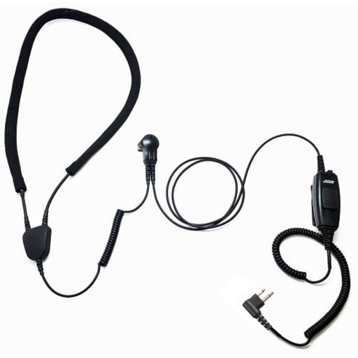 [IN005-BPTT] ARC IN005 Industrial Neckloop, Mic, Belt PTT for 3M LEP-200 Earplugs - Motorola R2, CP200d