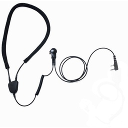 [IN002] ARC IN002 Industrial Neckloop, Mic/PTT for 3M LEP-200 Earplugs - Kenwood 2-Pin