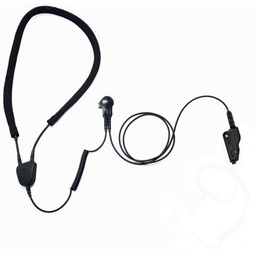 [IN012] ARC IN012 Industrial Neckloop, Mic/PTT for 3M LEP-200 Earplugs - Kenwood
