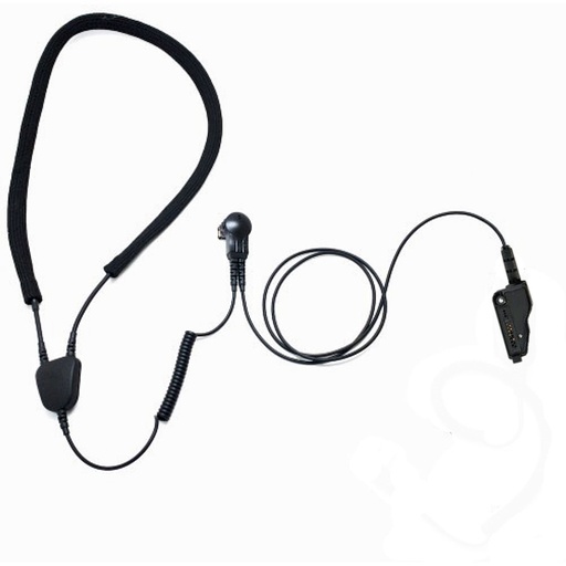 [IN012] ARC IN012 Industrial Neckloop, Mic/PTT for 3M LEP-200 Earplugs - Kenwood