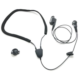 [AN275] ARC AN275 Tactical Neckloop, Mic, Air PTT for 3M TEP-200 Earplugs - Motorola APX, XPR