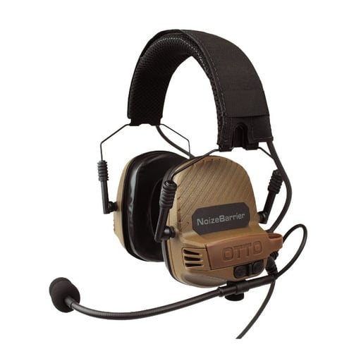 OTTO V4-11032 NoizeBarrier TAC Single Com Headset, Left Hardwired Nexus TP120