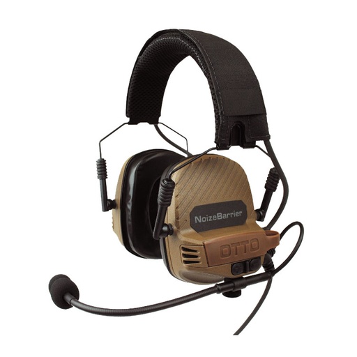 OTTO V4-11032 NoizeBarrier TAC Single Com Headset, Left Hardwired Nexus TP120