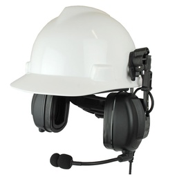 [V4-11240] OTTO Connect V4-11240 Full Duplex Headset, Hard Hat Mount - Intercom Only