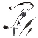 [V4-BA2KA3B] OTTO V4-BA2KA3B Breeze Single On-Ear Ear Headset 2.5mm Pigtail - Kenwood 2-Pin