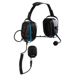 [SM1PE02+SRCK617002] Sensear SM1PE02 SmartGroup Transmit & Receive Leader Neckband Headset, PTT