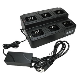[MUC6-K45L] Magnum MUC6-K45L 6-Slot Charger, Wall Mount - Kenwood NX-1200/1300