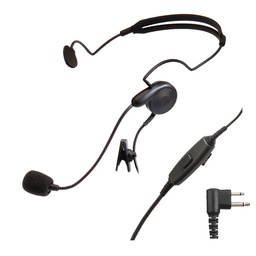 [V4-BA2ME1] OTTO V4-BA2ME1 Breeze On-Ear Headset, In-line PTT - Motorola CP100d, R2
