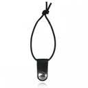 [9090S-1-BLK] Boston Leather 9090S-1-BLK 10.5 inch Replacement Elastic Strap, Small Snap - Radio Holders
