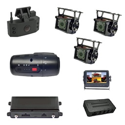 [750-900-5] Magnum AVL 750-900-5 GPS Tracking & AI 5 Channel Camera Bundle