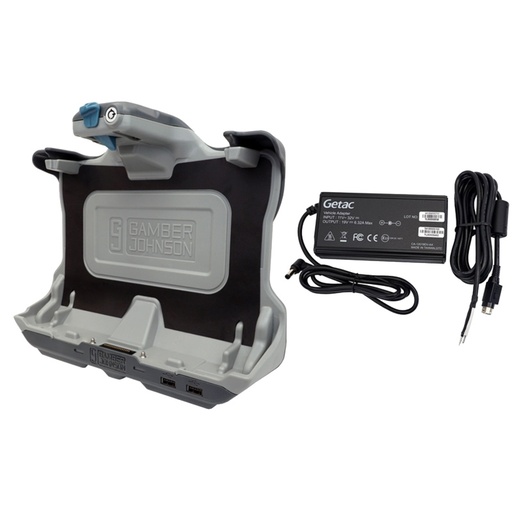 [7170-0999] Gamber-Johnson 7170-0999 Getac UX10 Docking Station (No RF), 120W Power Adapter, Bare Wire