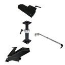 [PKG-PSM-386] Havis PKG-PSM-386 Pedestal Mount for 2004-2022 Freightliner M2 106/112, Bucket Seats