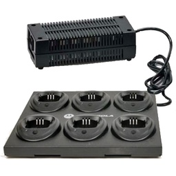 [PMLN4161AR] Reconditioned Motorola PMLN4161 6 Pocket Charger - CP200, PR400