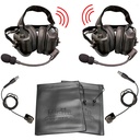 [Decibel-L-Kit] Klein Decibel High-Noise UHF 2-Way Radio Headset Bundle