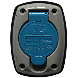 [091-55-133] Kussmaul 091-55-133 Weatherproof Cover, Blue Lid, Gray Base