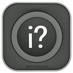 [CB401] Motorola CB401 Glass Mount Digital Button - Curve, DH300