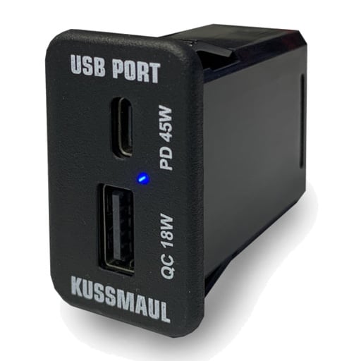 [091-264] Kussmaul 091-264 12V/24V USB-A/USB-C SVR