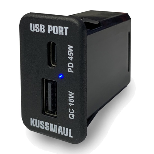 [091-264] Kussmaul 091-264 12V/24V USB-A/USB-C SVR