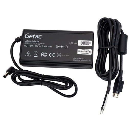 [7300-0516] Gamber-Johnson 7300-0516 Lind 12V DC Power Adapter - Getac