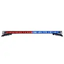 [INTG44J-PF3L] Federal Signal INTG44J-PF3L 44 Inch Integrity Light Bar - Red/Blue/White