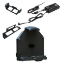 [PKG-DS-GTC-802-3-BW] Havis PKG-DS-GTC-802-3-BW Docking Station, Tri-RF Pass-Thru, Power Supply - Getac A140