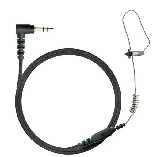 N-ear 360 Flexo Braided Fiber Listen-only Radio Earpiece (either-ear)