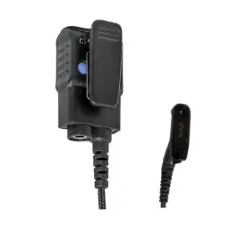 N-ear Choice Compact Mic/PTT, Braided Fiber 3.5mm, M12 - Motorola APX, XPR 7000e