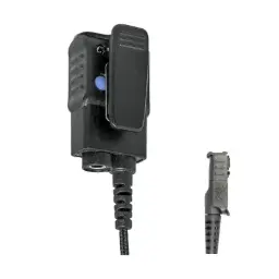 N-ear Choice Compact Mic/PTT, Braided Fiber 3.5mm, M15 - Motorola R5, XPR 3500e