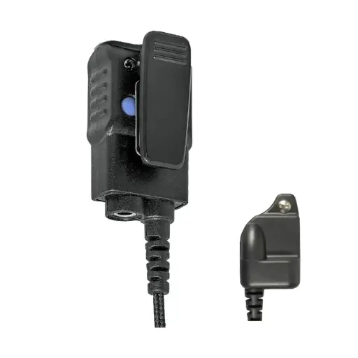 N-ear Choice Compact Mic/PTT, Braided Fiber, 3.5mm, HR2 - L3Harris XG-75, XL-95
