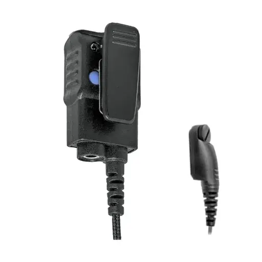 N-ear Choice Compact Mic/PTT, Braided Fiber, 3.5mm, HR3 - L3Harris XG-100P, XL-200P
