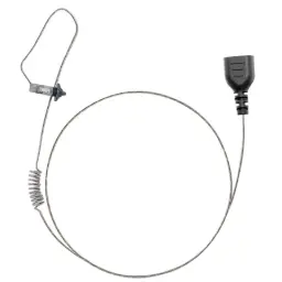 [SL-360F-8] N-ear 360 Flexo Quick-Disconnect Radio Earpiece - SC, SL Snaplock