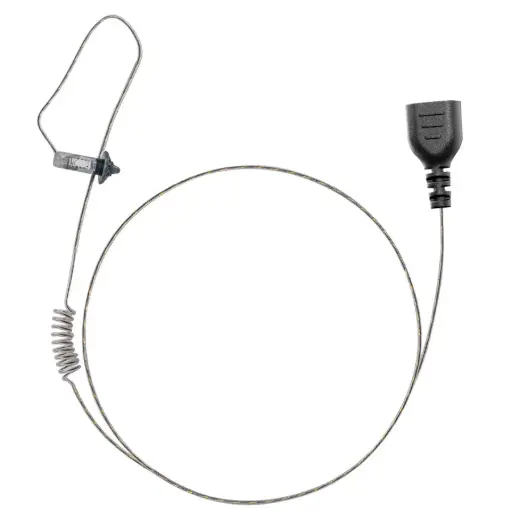 [SL-360F-8] N-ear 360 Flexo Quick-Disconnect Radio Earpiece - SC, SL Snaplock