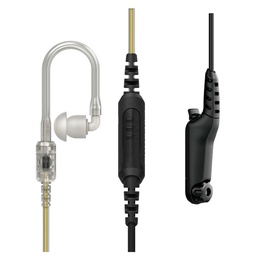 [PMLN8716A] Motorola PMLN8716 1-Wire Earpiece, In-line Mic/PTT, Acoustic Tube - APX N70/50/30