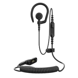 [PMLN8713A] Motorola PMLN8713 1-Wire Earbud, Removable Earhook, Mic/PTT - APX N70, N50, N30