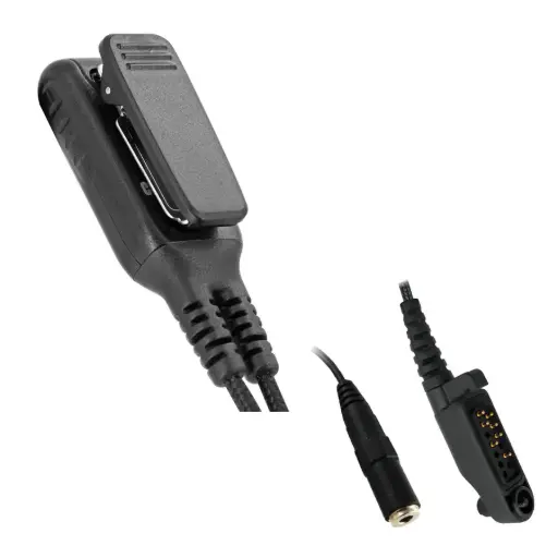 [MCPTT-SLIM-H7] Magnum MCPTT-SLIM-H7 Slim PTT Mic, 3.5mm (Tier 3) - Hytera HP6, HP7, L3Harris HDP250