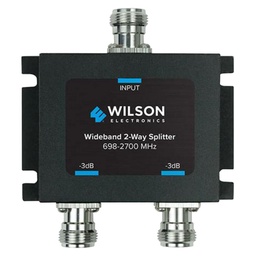 [859105] Wilson 859105 Wideband -3 dB Two-Way Splitter, 600-4000 MHz (N-Female) 